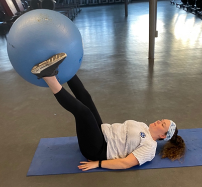 How To Do Stability Ball Single-Leg Lift and Lower