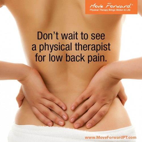 Physical or Occupational Therapy in Cleveland for Lower Back Pain