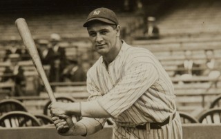 PT for ALS photo of Lou Gehrig