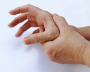 thumb twitching