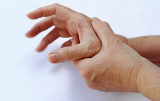 thumb twitching